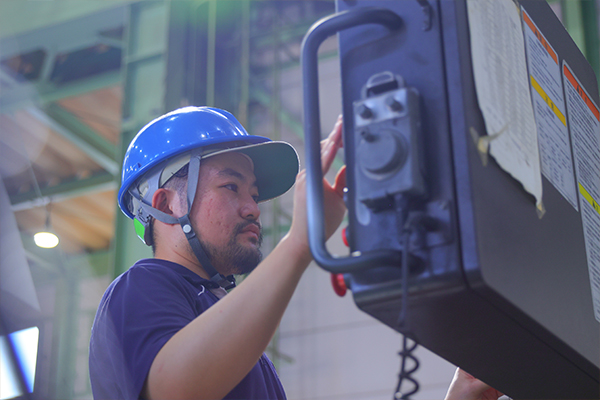 機械加工　Tさん